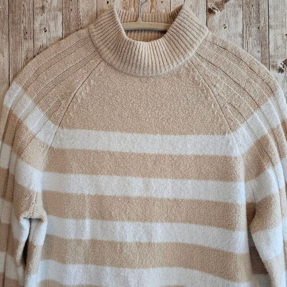 Women's Raffaella Sweater, S/P, Beige & Black - Picture 2 of 7